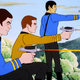 Set phasers to...the second dimension!